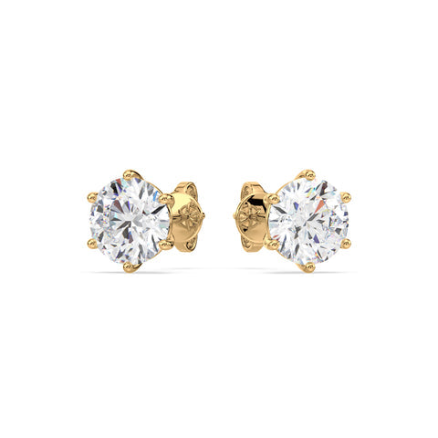 Round Brilliant Diamond Studs