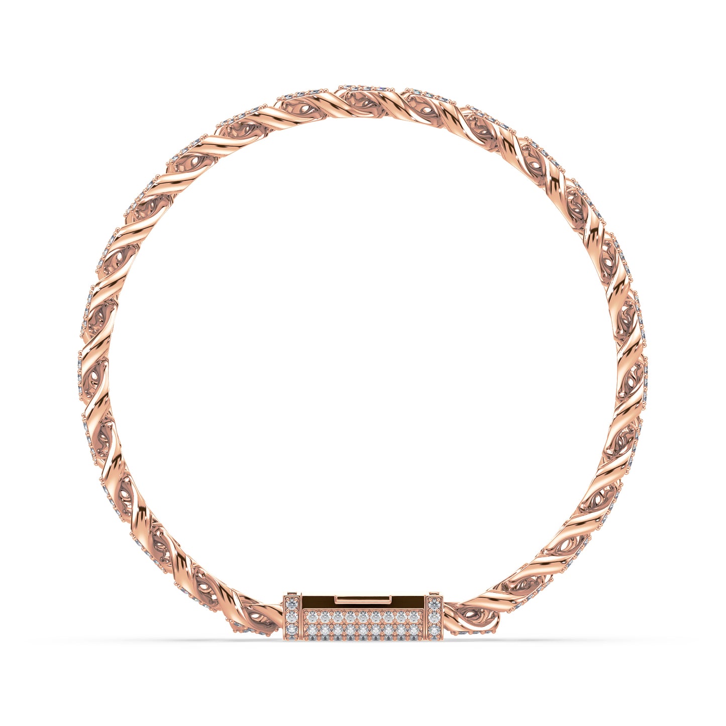 Luxurious Gold Cuban Link Bracelet