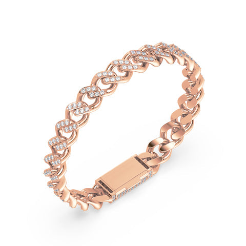 Luxurious Gold Cuban Link Bracelet