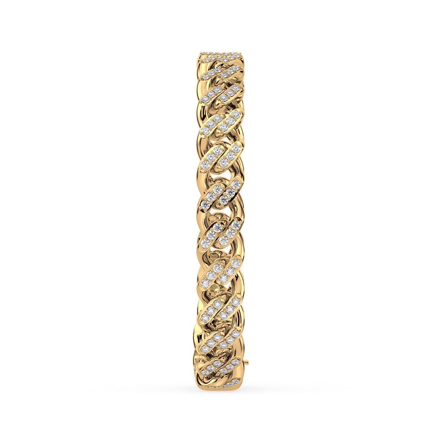 Luxurious Gold Cuban Link Bracelet