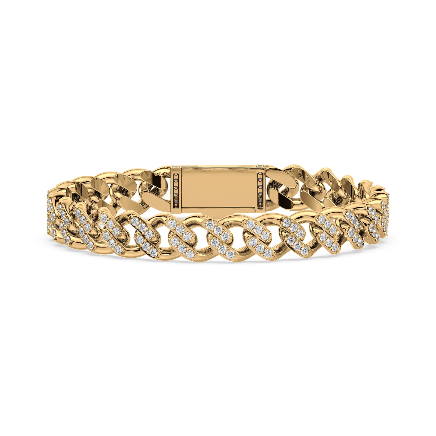 Luxurious Gold Cuban Link Bracelet