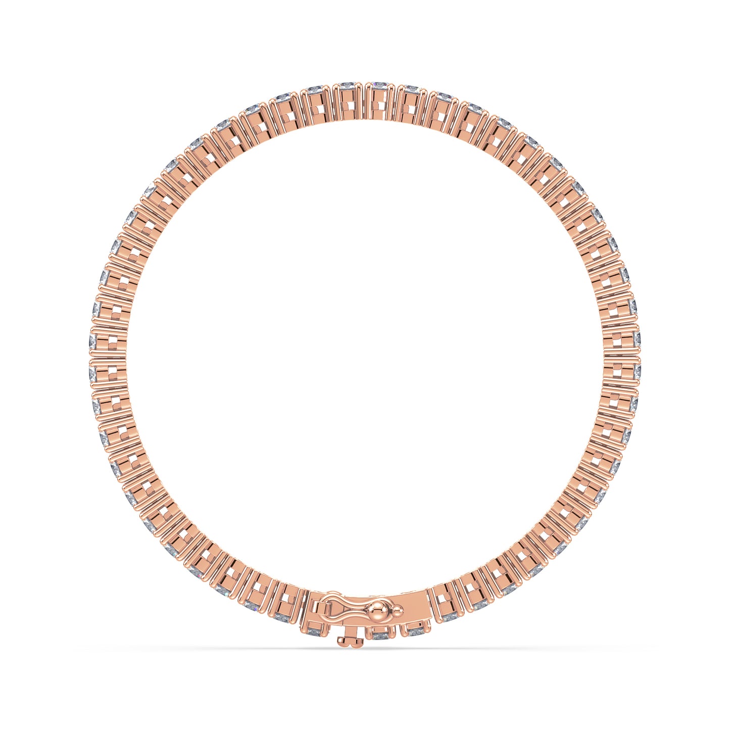 Radiant Line Diamond Bracelet