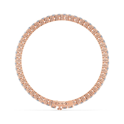 Radiant Line Diamond Bracelet