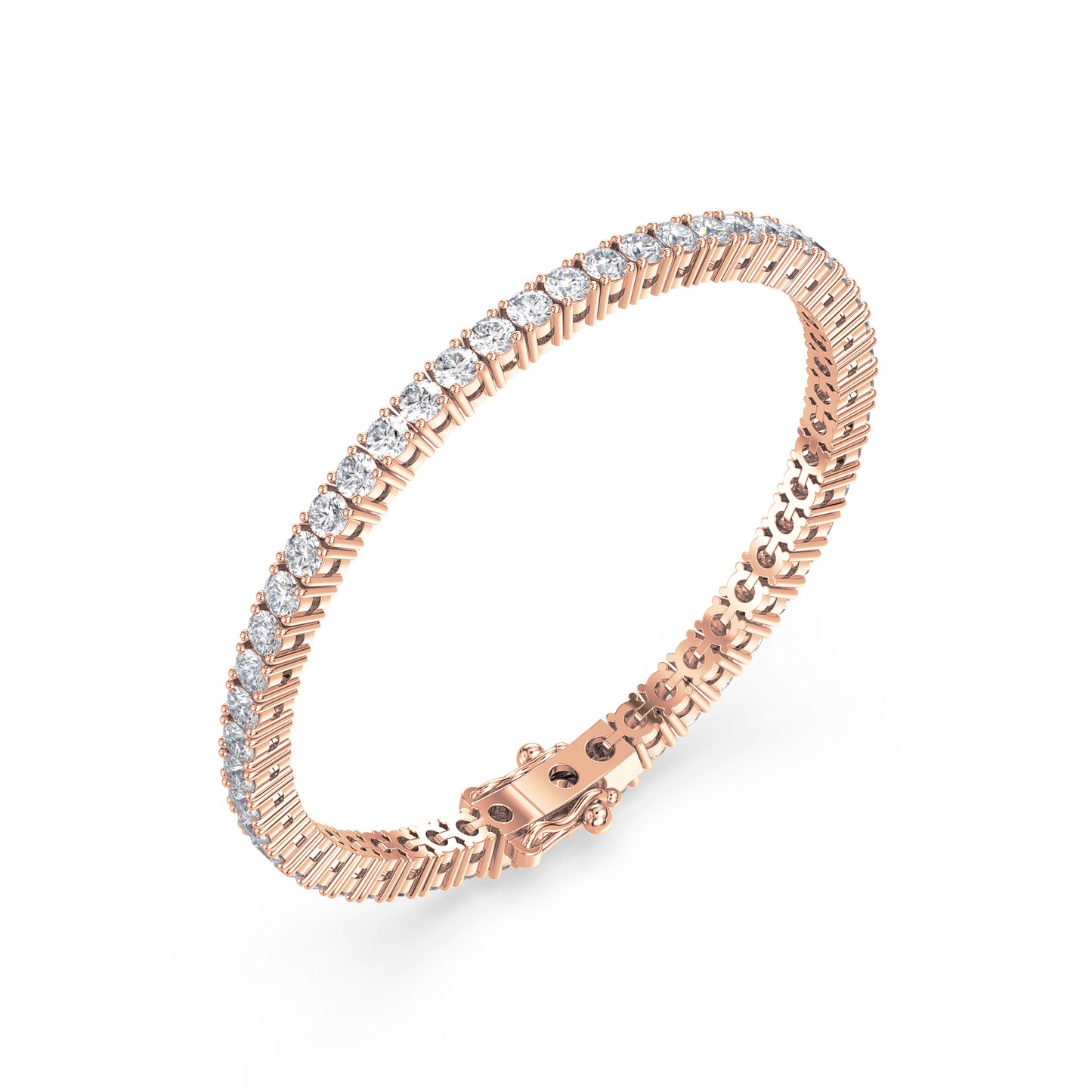 Radiant Line Diamond Bracelet
