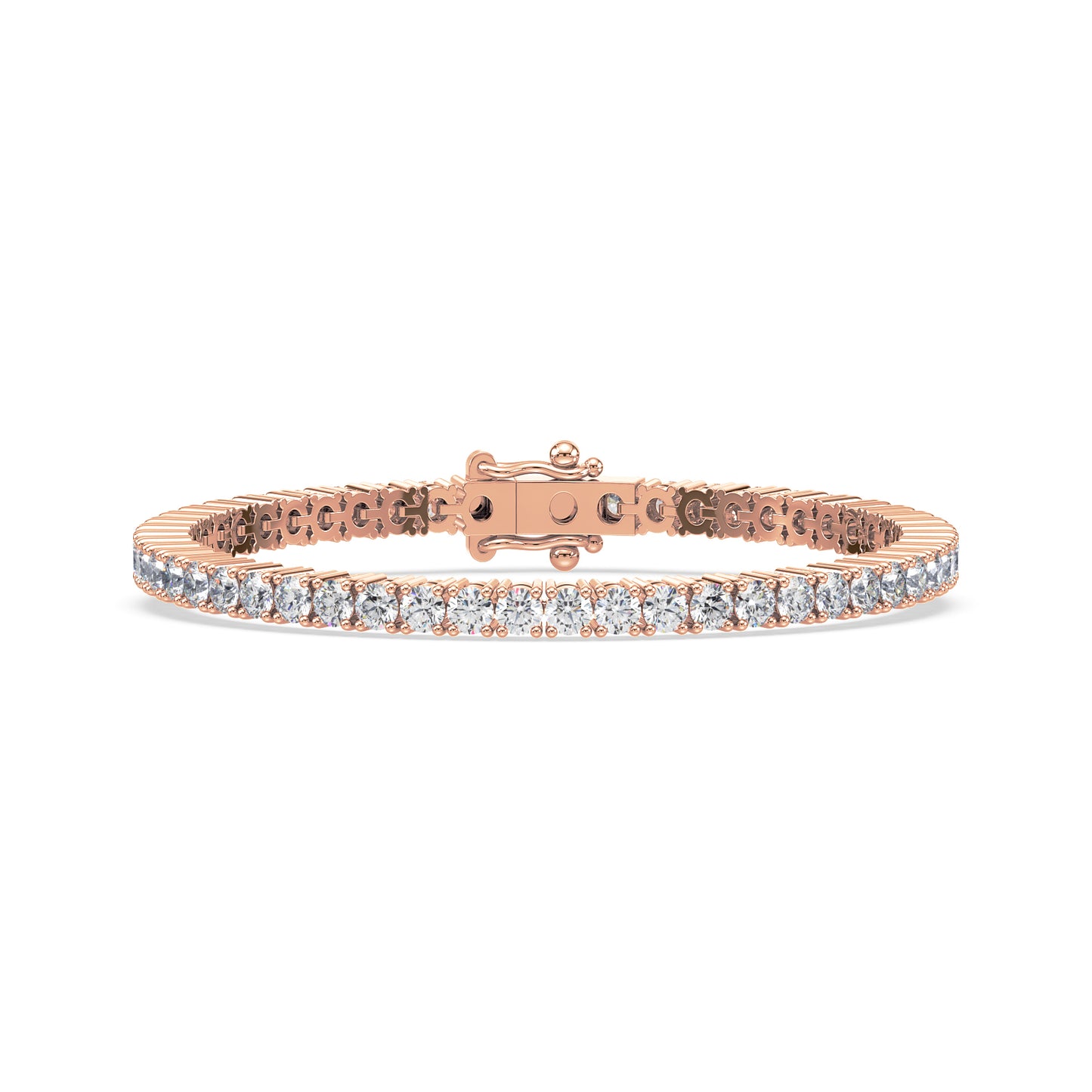 Radiant Line Diamond Bracelet