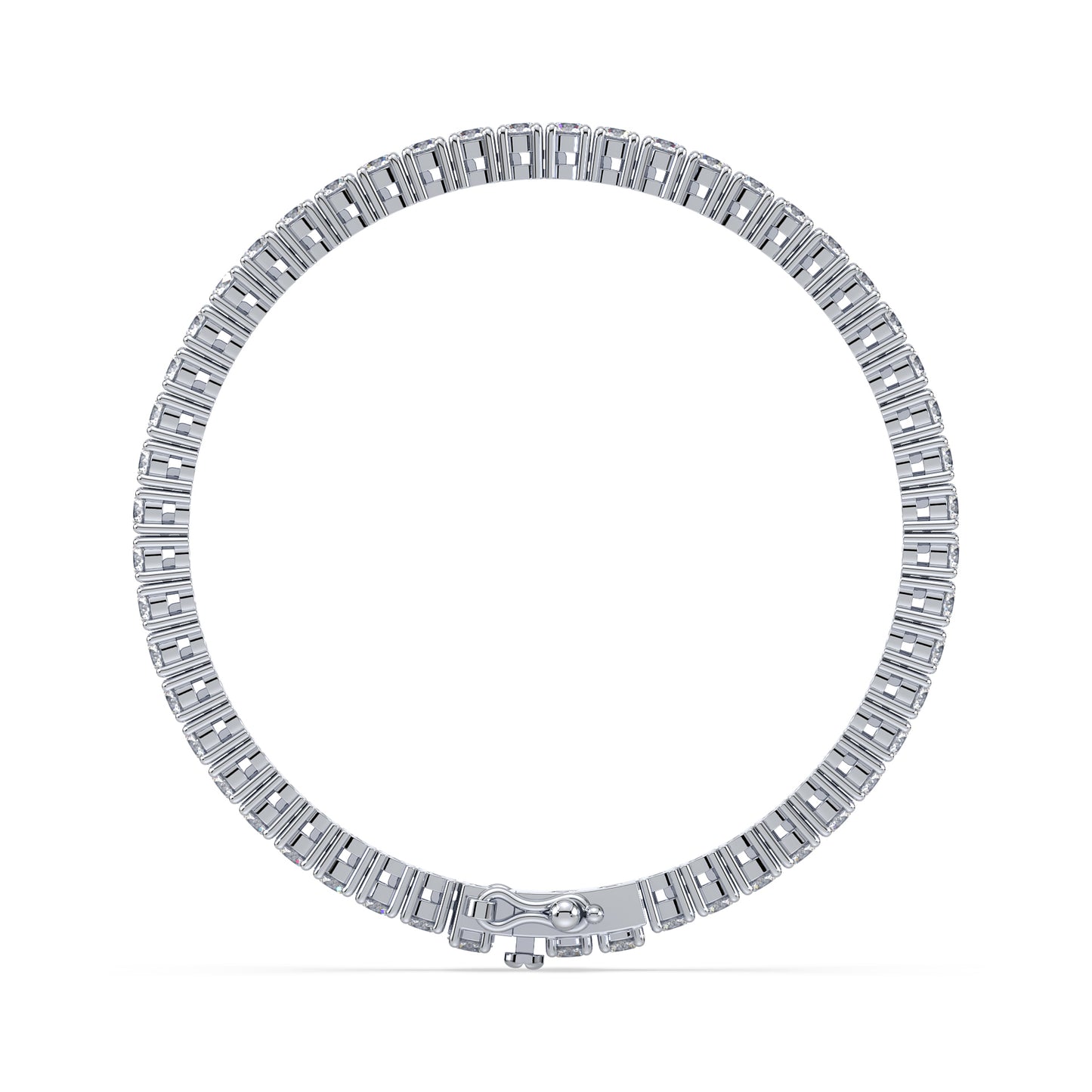 Radiant Line Diamond Bracelet