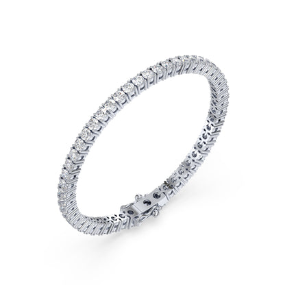 Radiant Line Diamond Bracelet