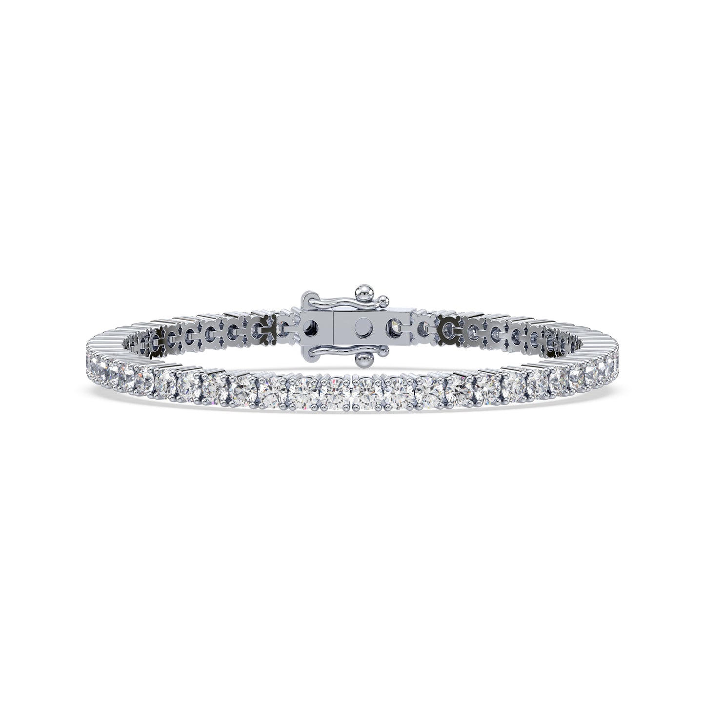 Radiant Line Diamond Bracelet