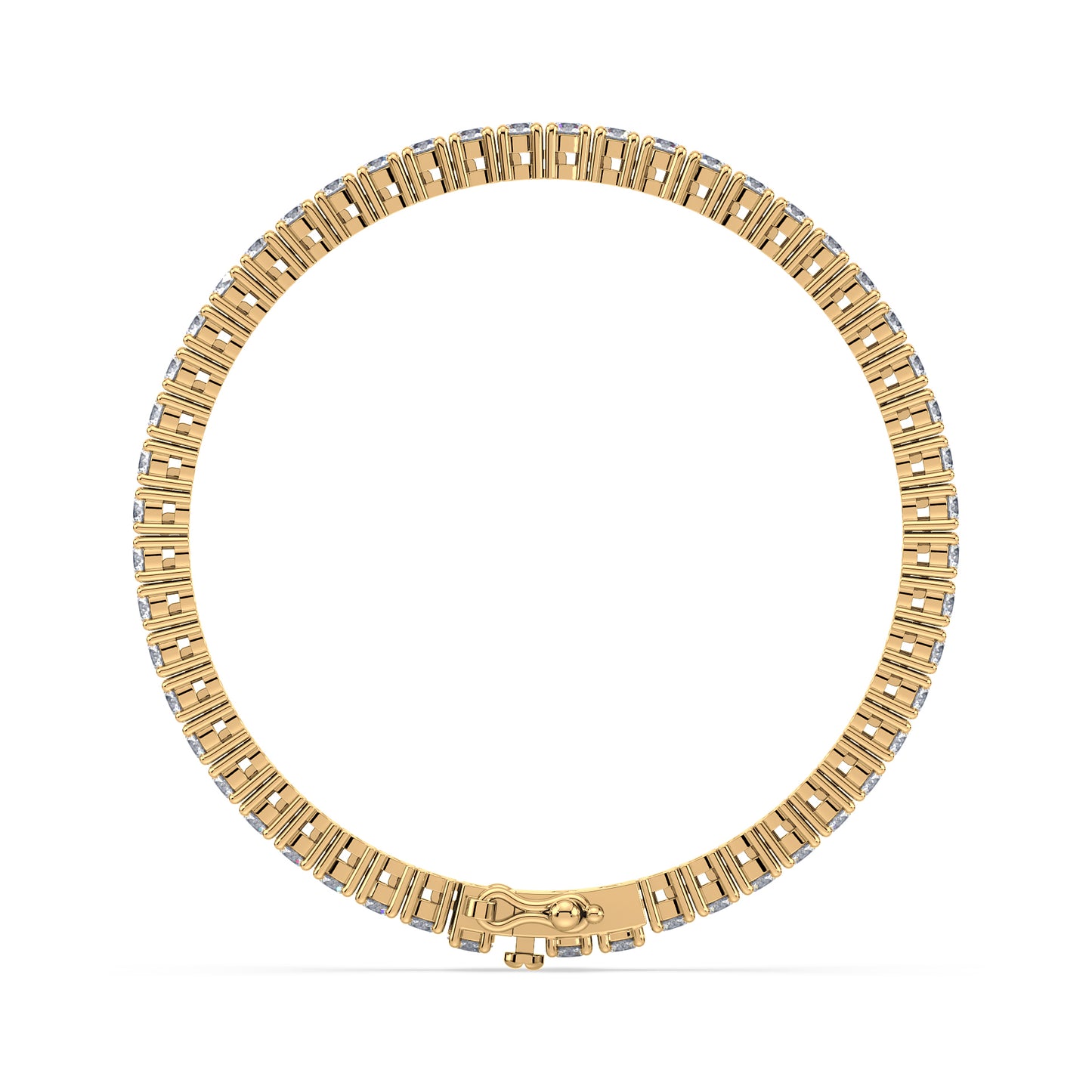 Radiant Line Diamond Bracelet