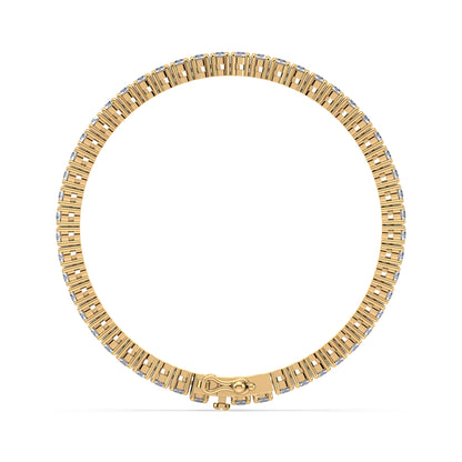 Radiant Line Diamond Bracelet