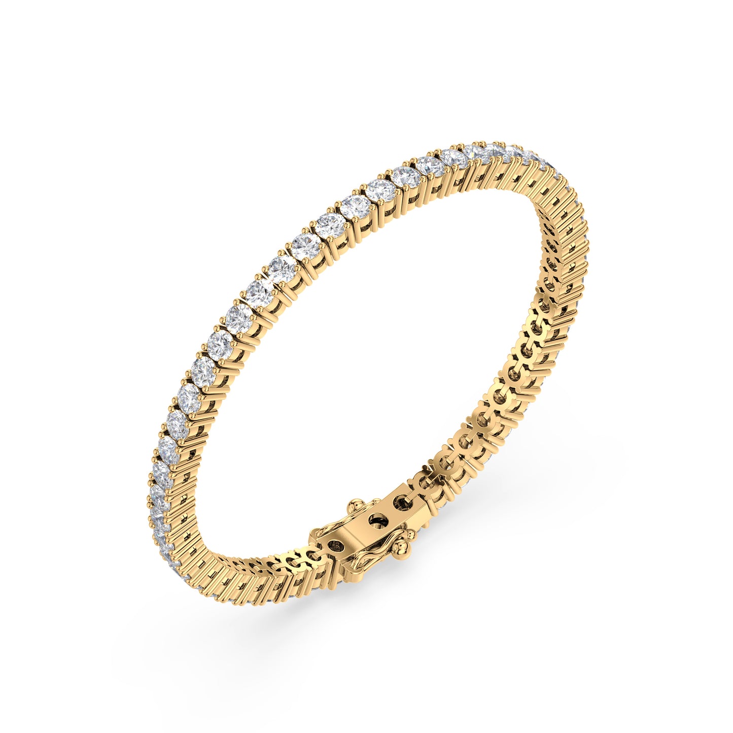 Radiant Line Diamond Bracelet