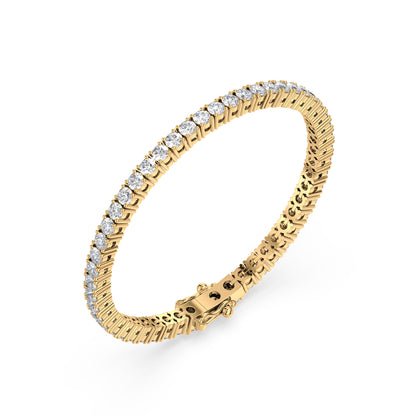 Radiant Line Diamond Bracelet