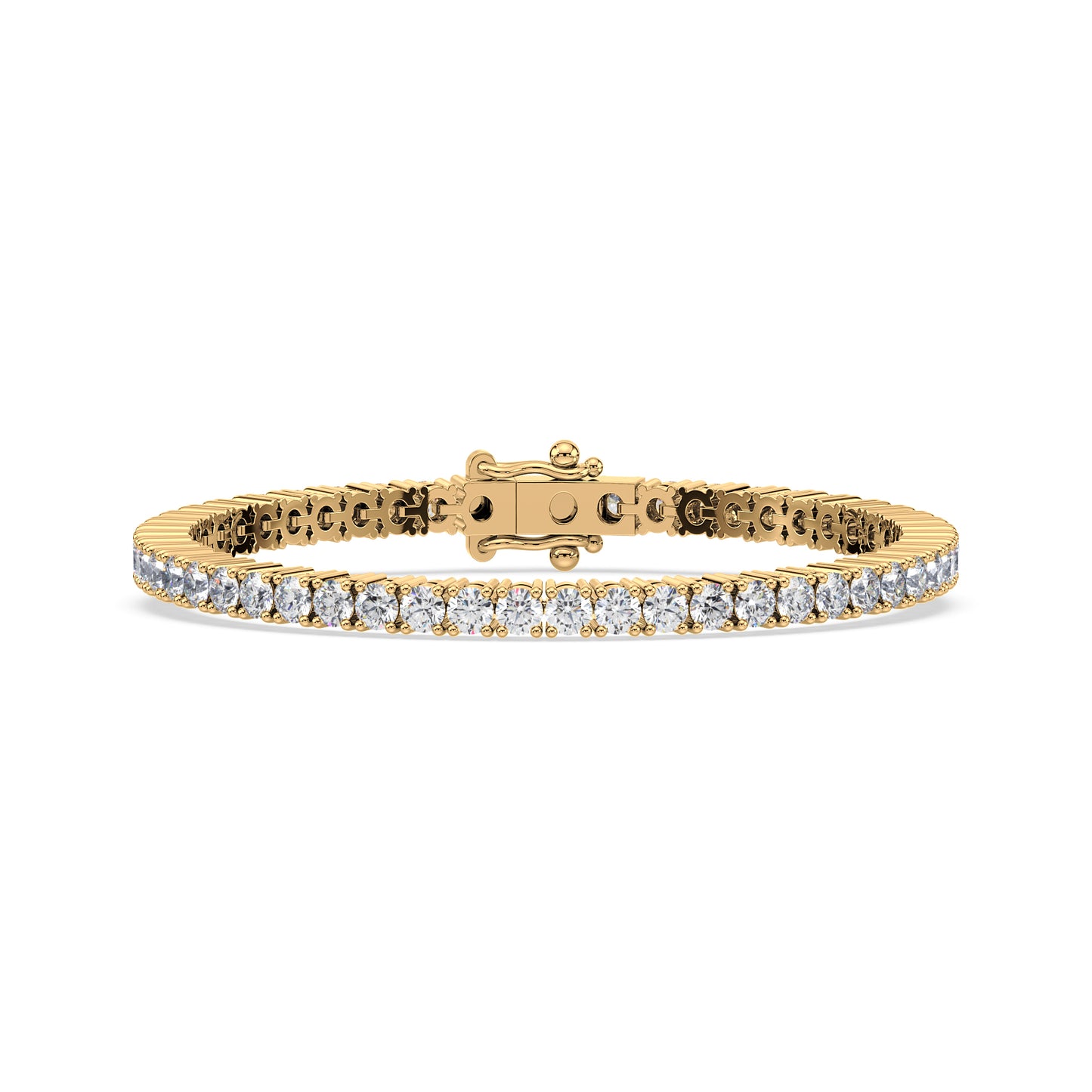 Radiant Line Diamond Bracelet