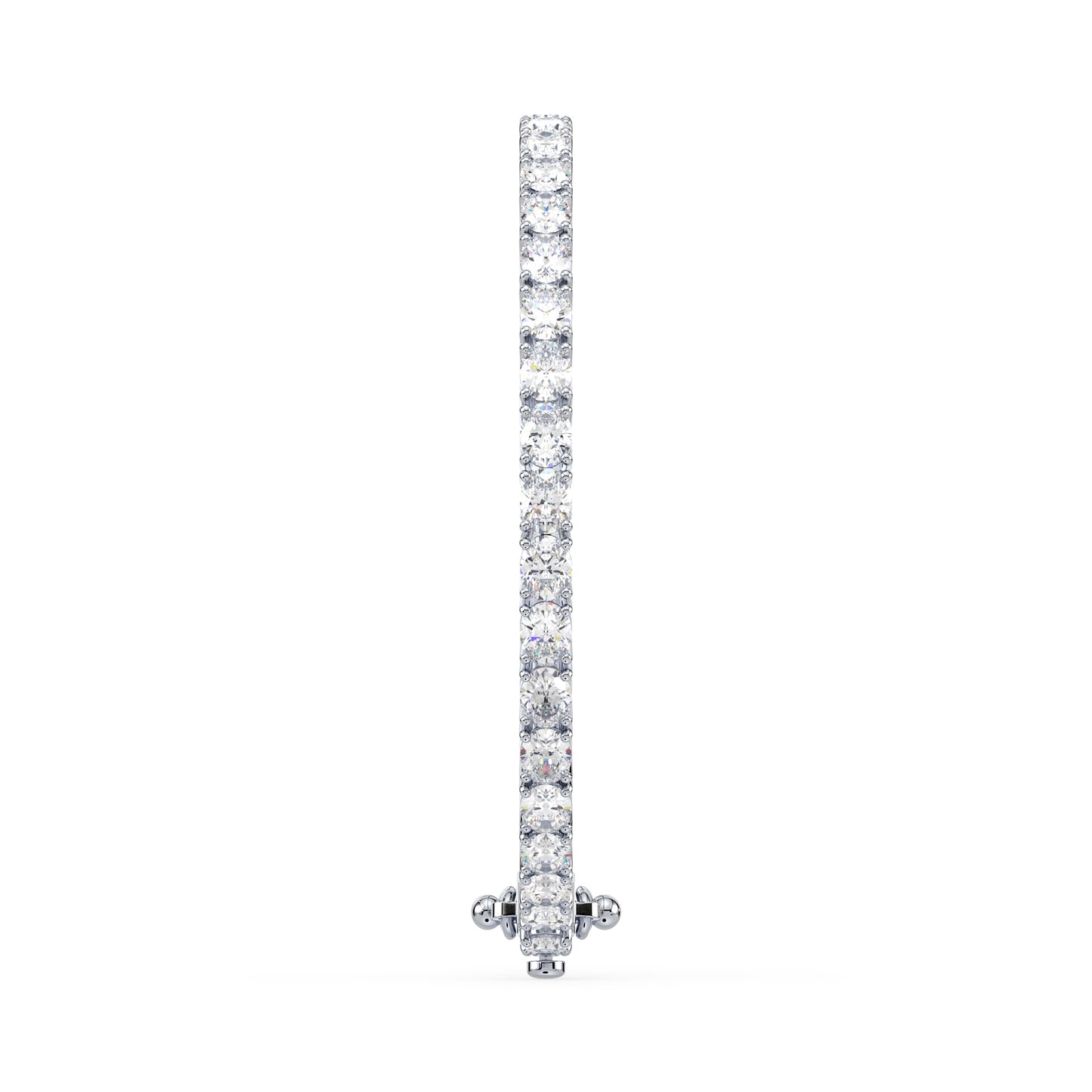 Golden Elegance Diamond Tennis Bracelet