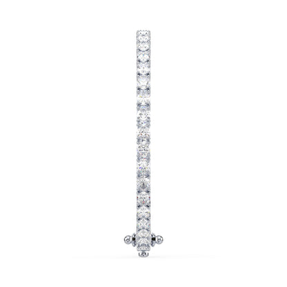 Golden Elegance Diamond Tennis Bracelet