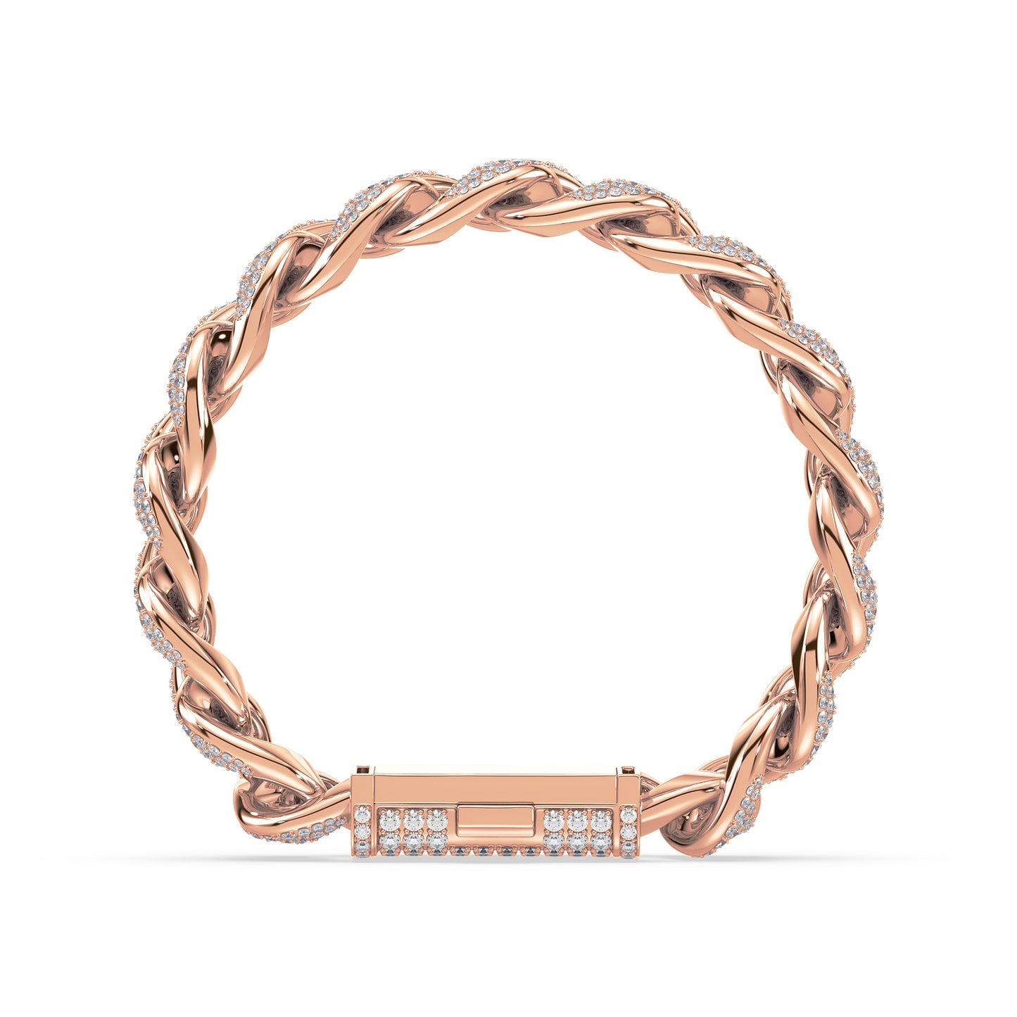 Majestic Diamond Cuban Bracelet