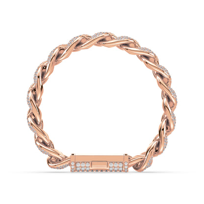 Majestic Diamond Cuban Bracelet