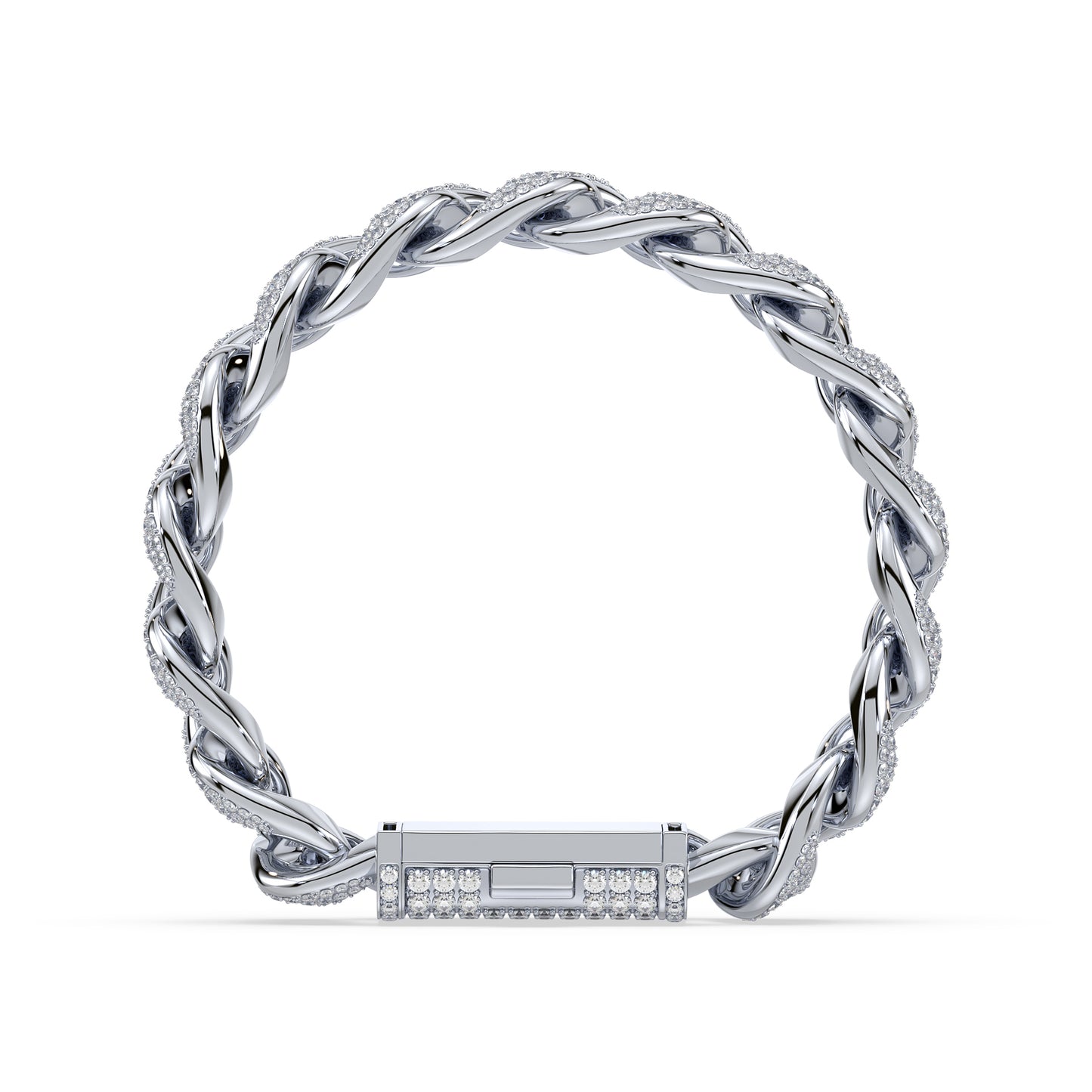 Majestic Diamond Cuban Bracelet