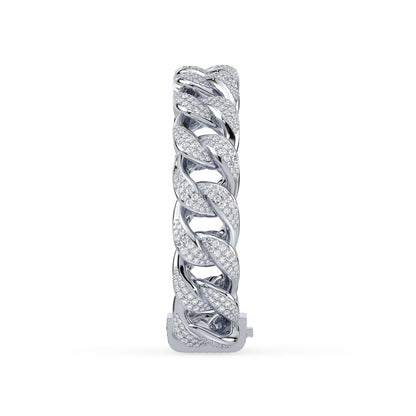 Majestic Diamond Cuban Bracelet