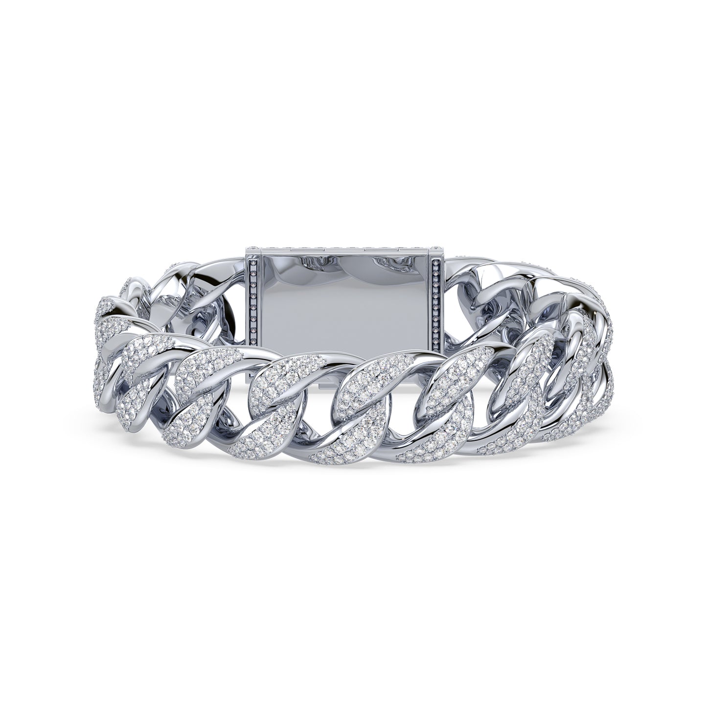 Majestic Diamond Cuban Bracelet