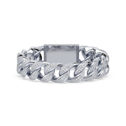 Majestic Diamond Cuban Bracelet