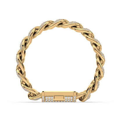 Majestic Diamond Cuban Bracelet