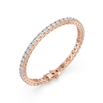 Radiant Diamond Tennis Bracelet