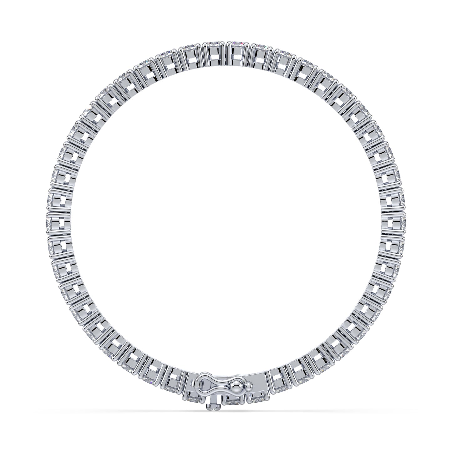 Radiant Diamond Tennis Bracelet