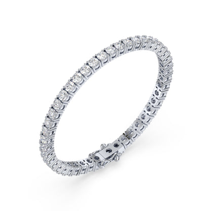 Radiant Diamond Tennis Bracelet