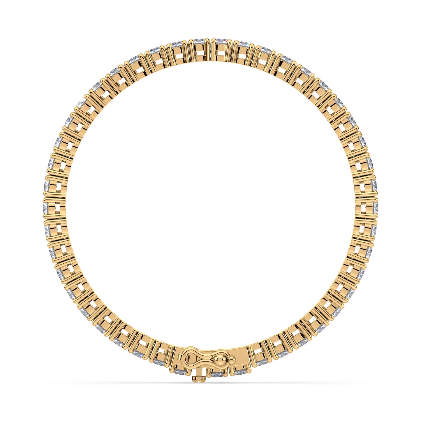 Radiant Diamond Tennis Bracelet