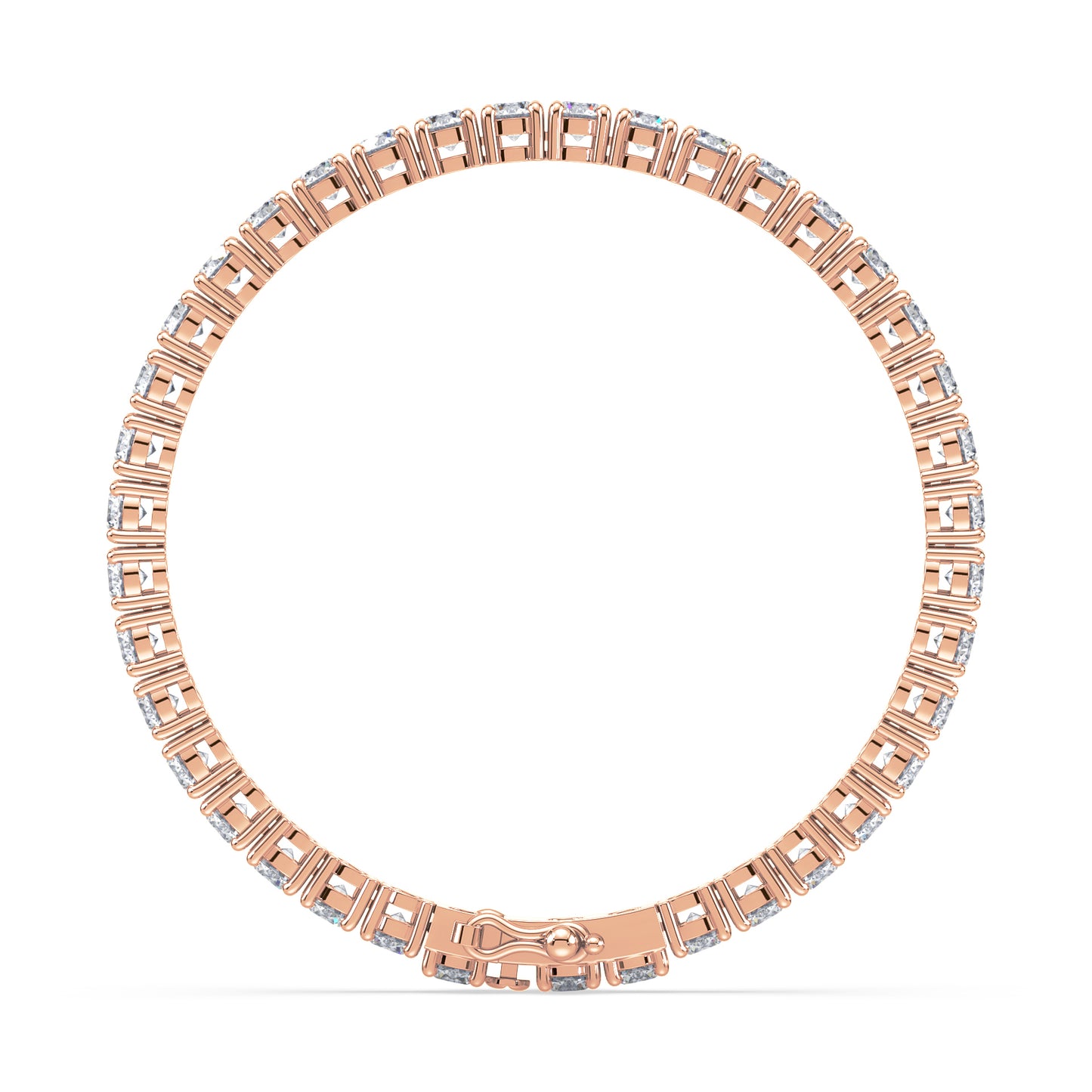 Luminous Harmony Diamond Tennis Bracelet