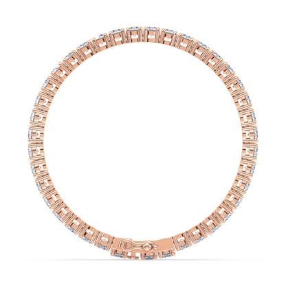 Luminous Harmony Diamond Tennis Bracelet