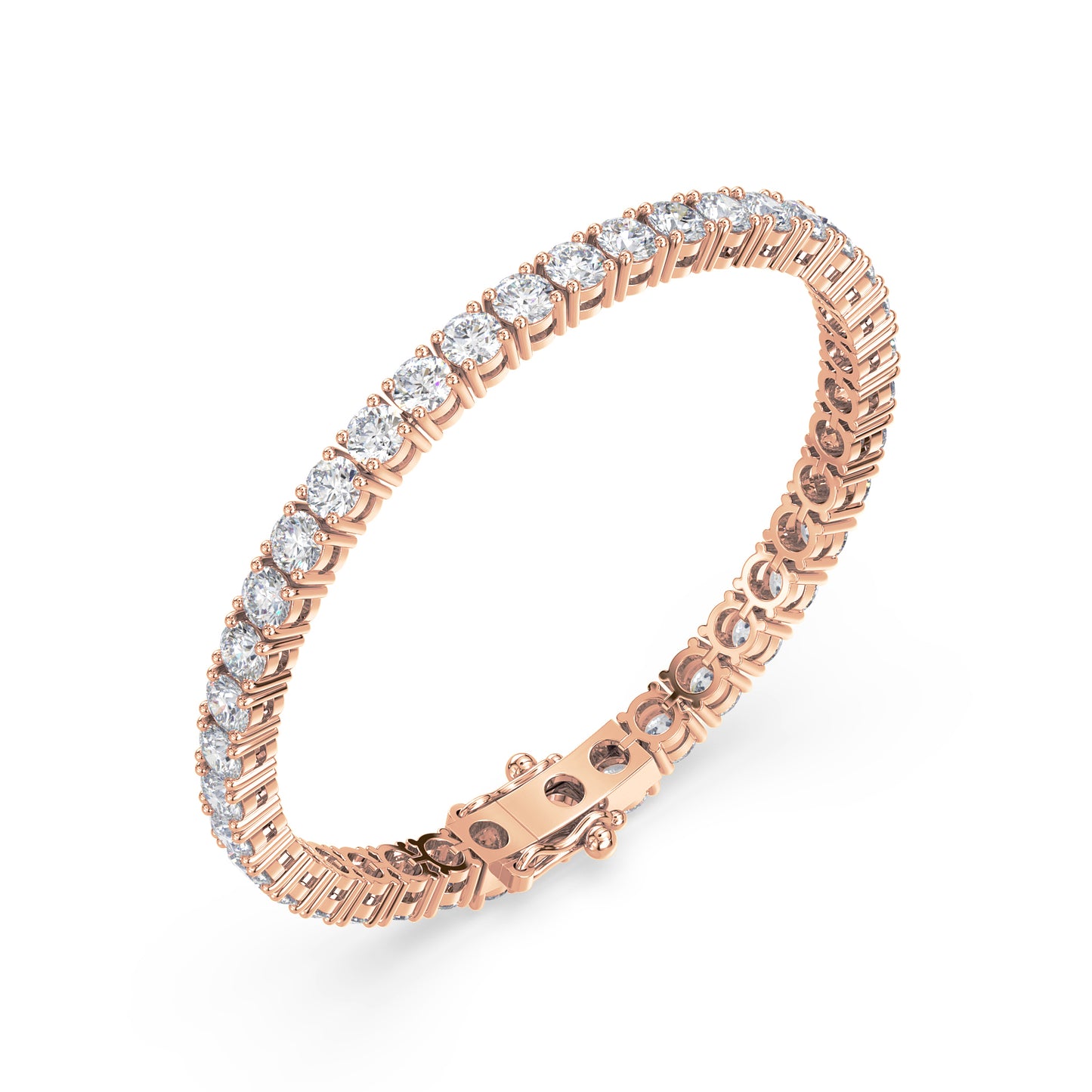 Luminous Harmony Diamond Tennis Bracelet