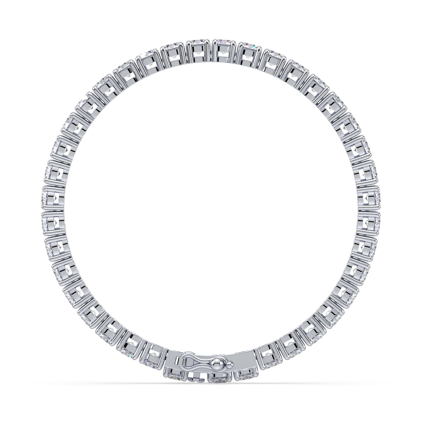 Luminous Harmony Diamond Tennis Bracelet