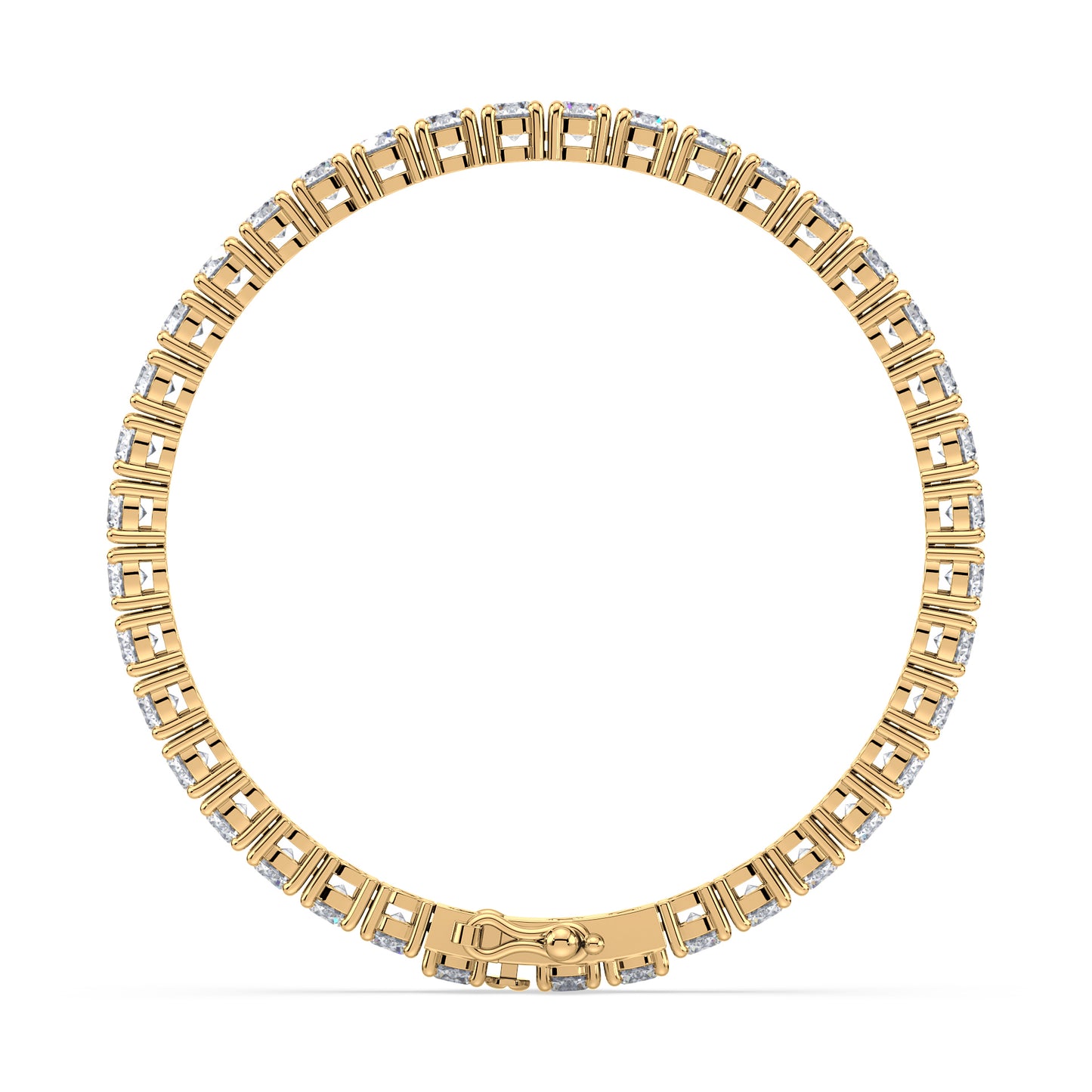 Luminous Harmony Diamond Tennis Bracelet