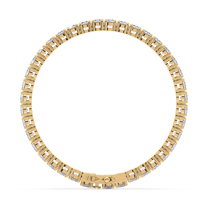 Luminous Harmony Diamond Tennis Bracelet