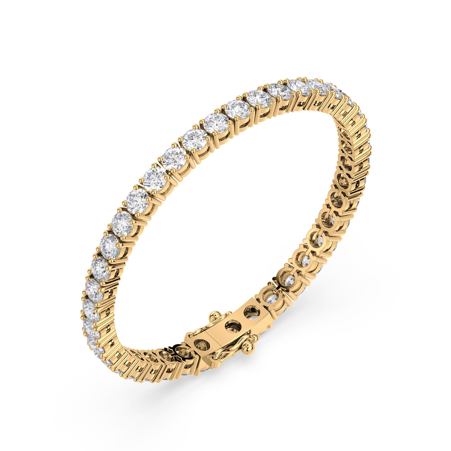 Luminous Harmony Diamond Tennis Bracelet