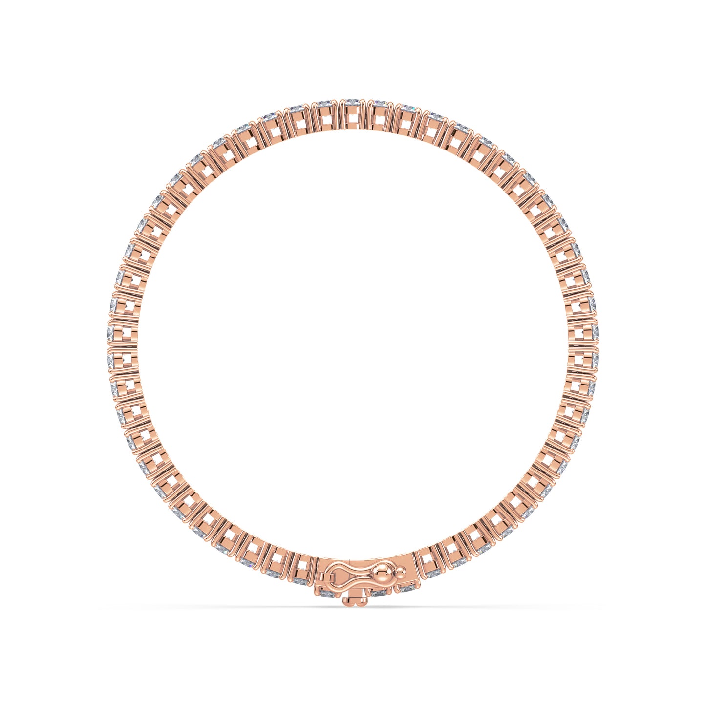 Radiant Diamond Tennis Bracelet