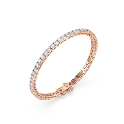 Radiant Diamond Tennis Bracelet