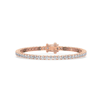 Radiant Diamond Tennis Bracelet