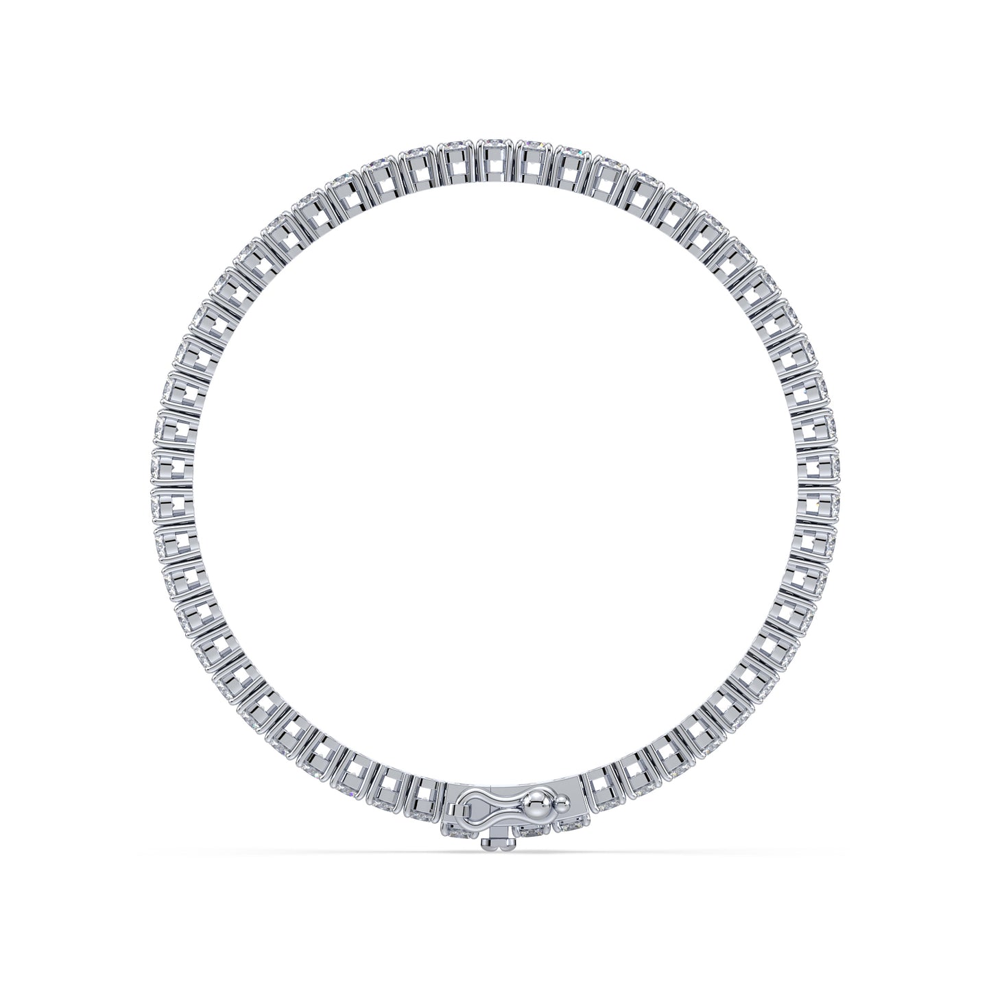 Radiant Diamond Tennis Bracelet
