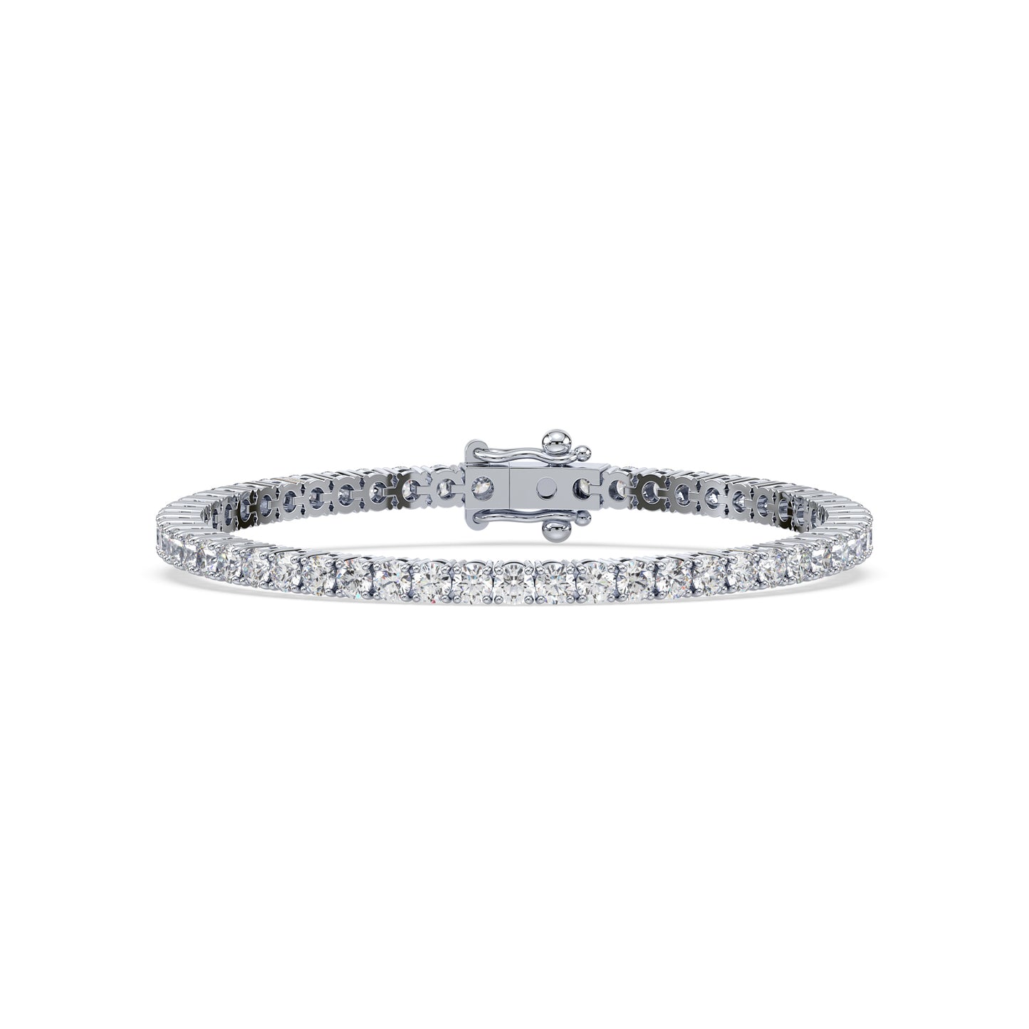Radiant Diamond Tennis Bracelet