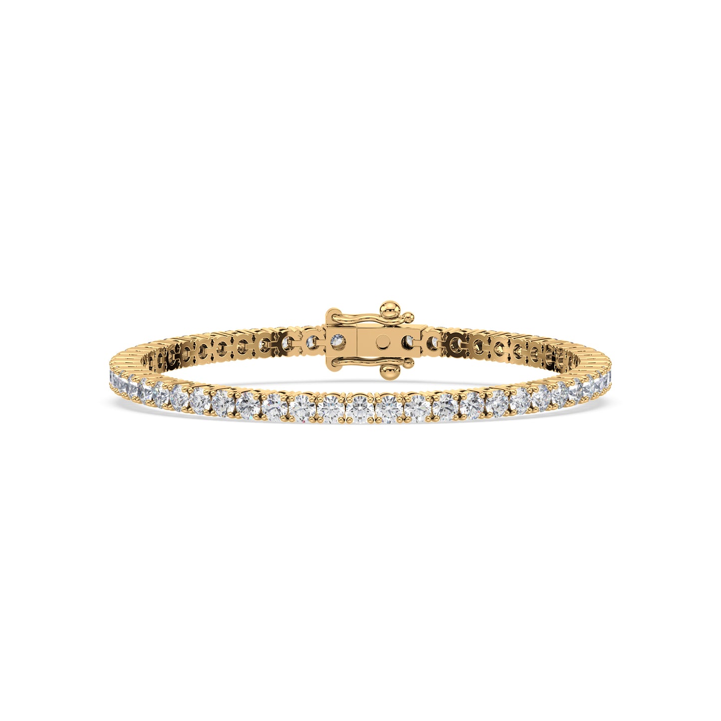 Radiant Diamond Tennis Bracelet