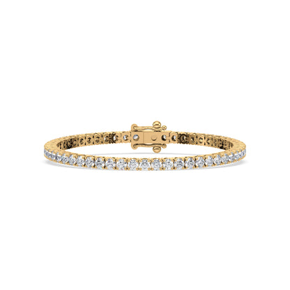 Radiant Diamond Tennis Bracelet