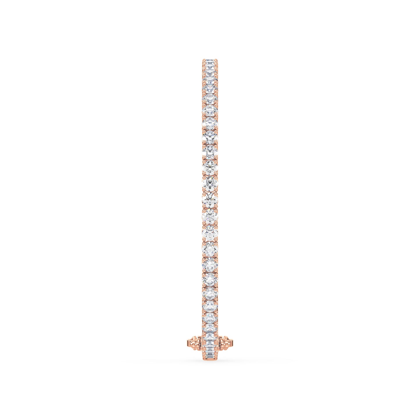 Golden Radiance Diamond Tennis Bracelet