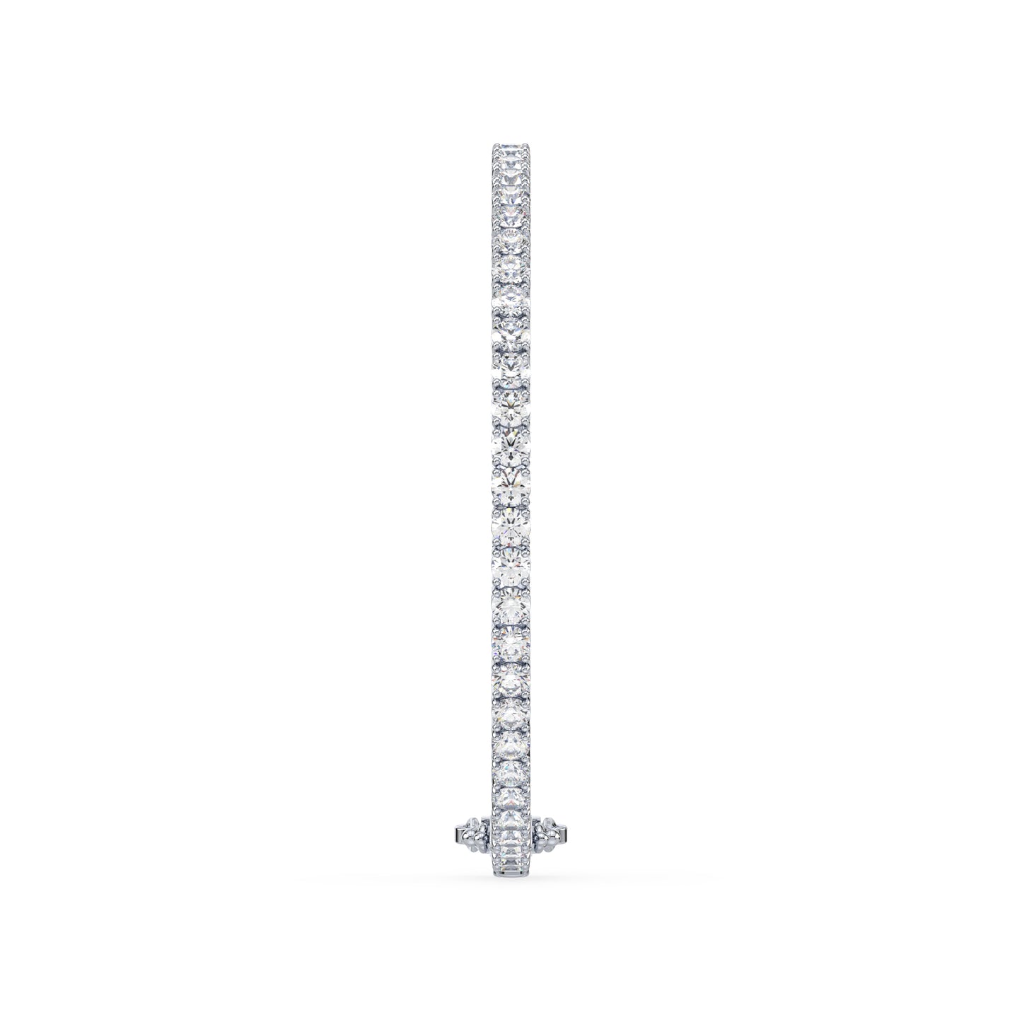 Golden Radiance Diamond Tennis Bracelet