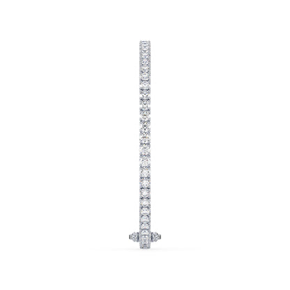 Golden Radiance Diamond Tennis Bracelet