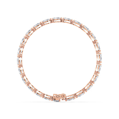 Pear-Shaped Radiance Tennis Bracelet