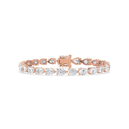 Pear-Shaped Radiance Tennis Bracelet