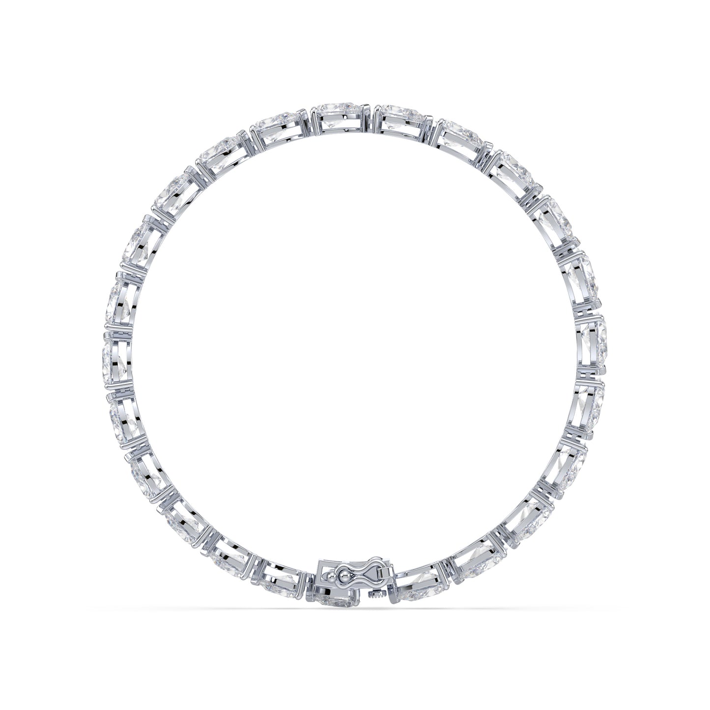 Pear-Shaped Radiance Tennis Bracelet